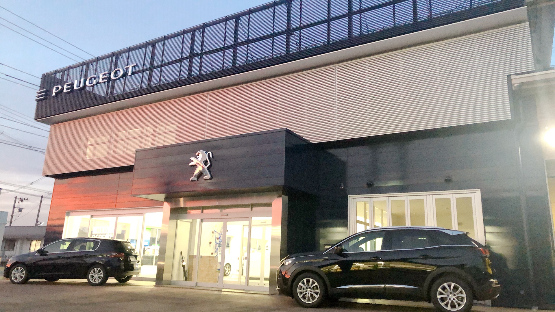 冬のブティック。