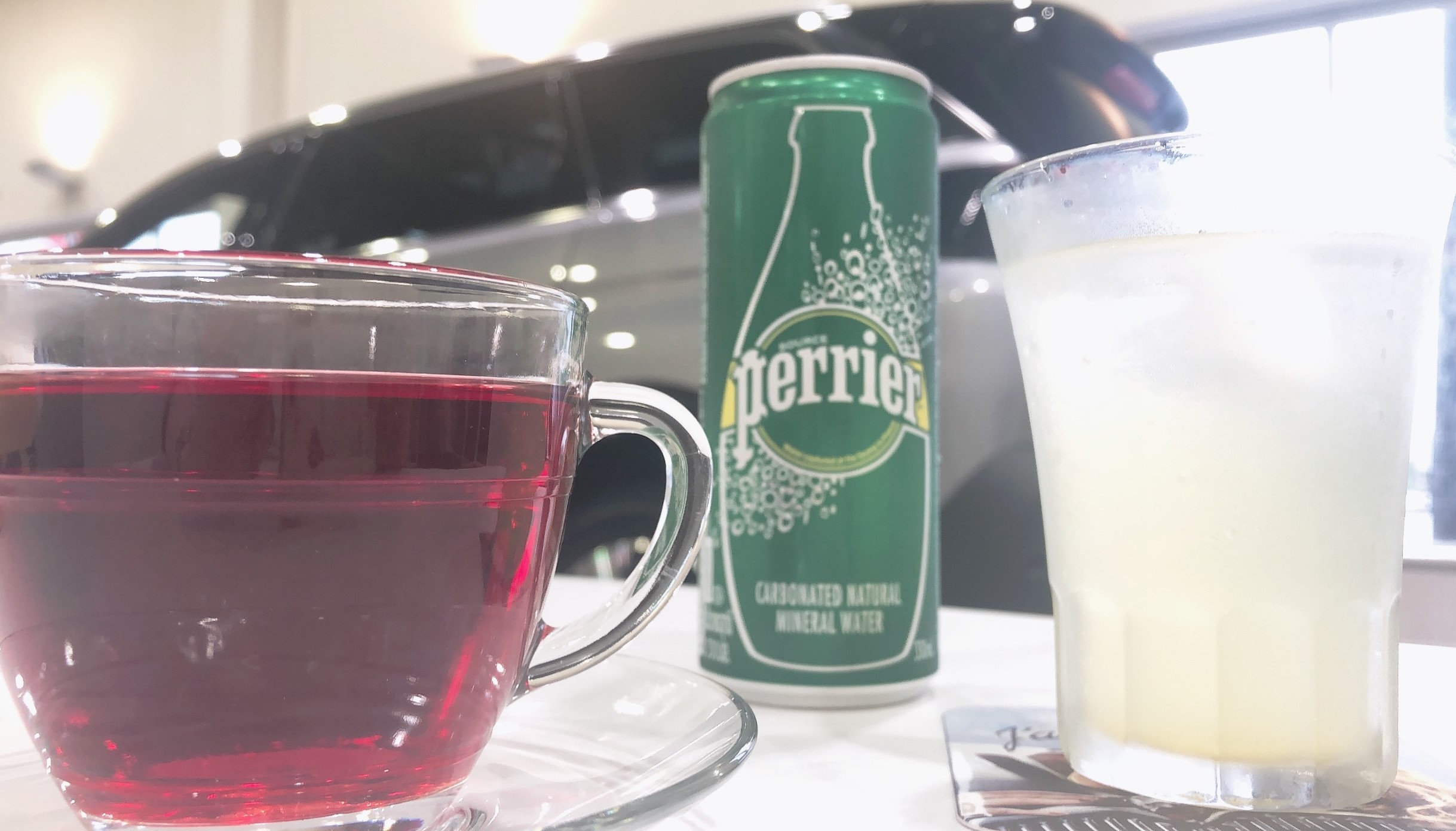 8月のドリンク。