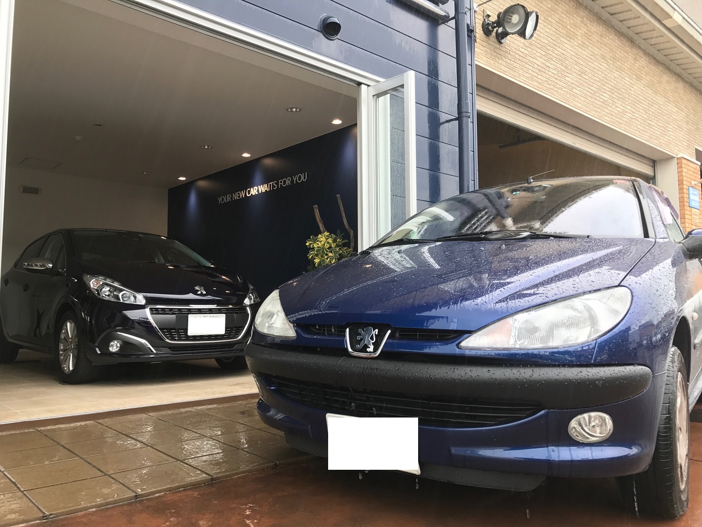 YOUR NEW CAR WAITS FOR YOU