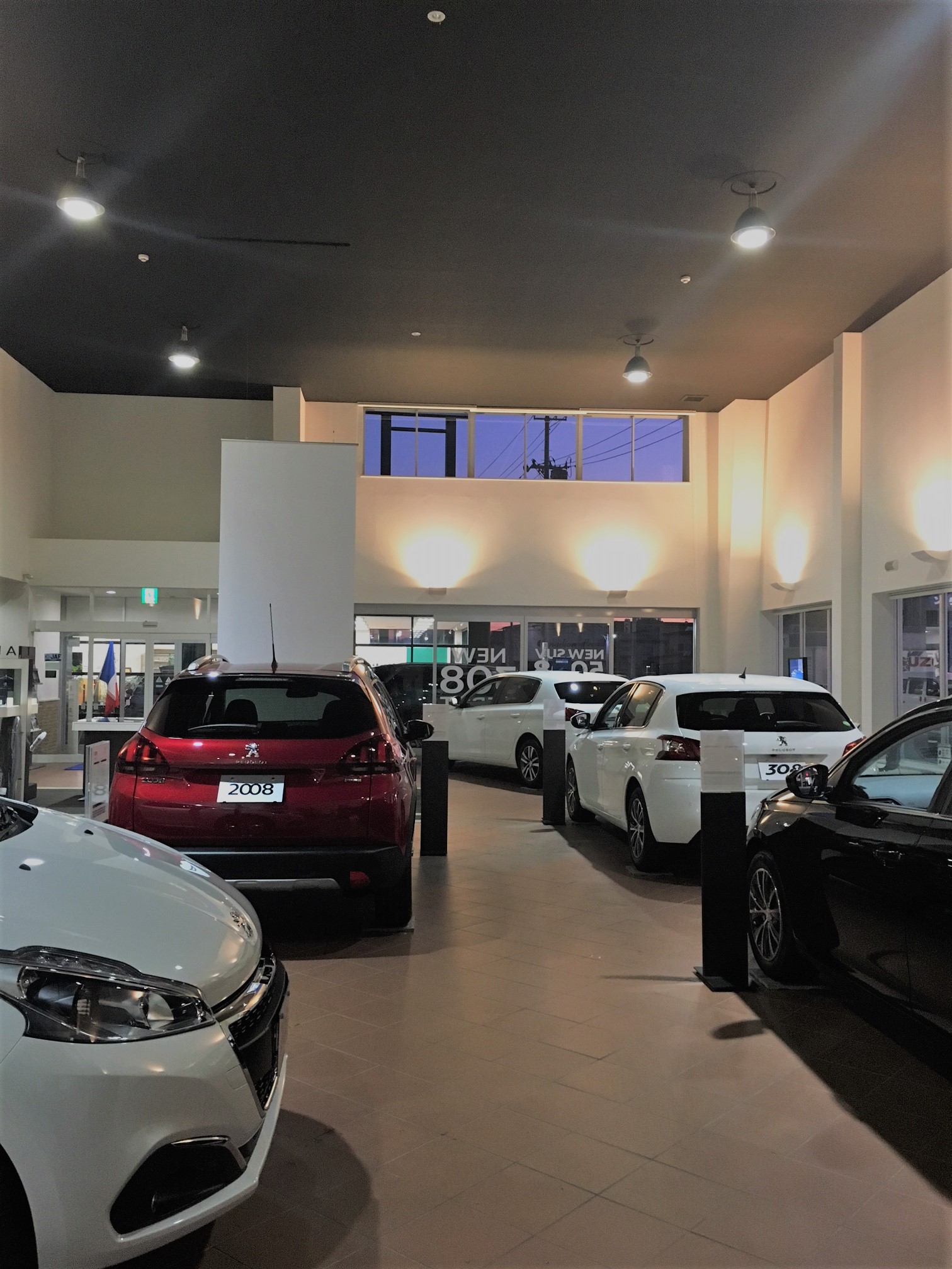 展示車が入れ替わりました