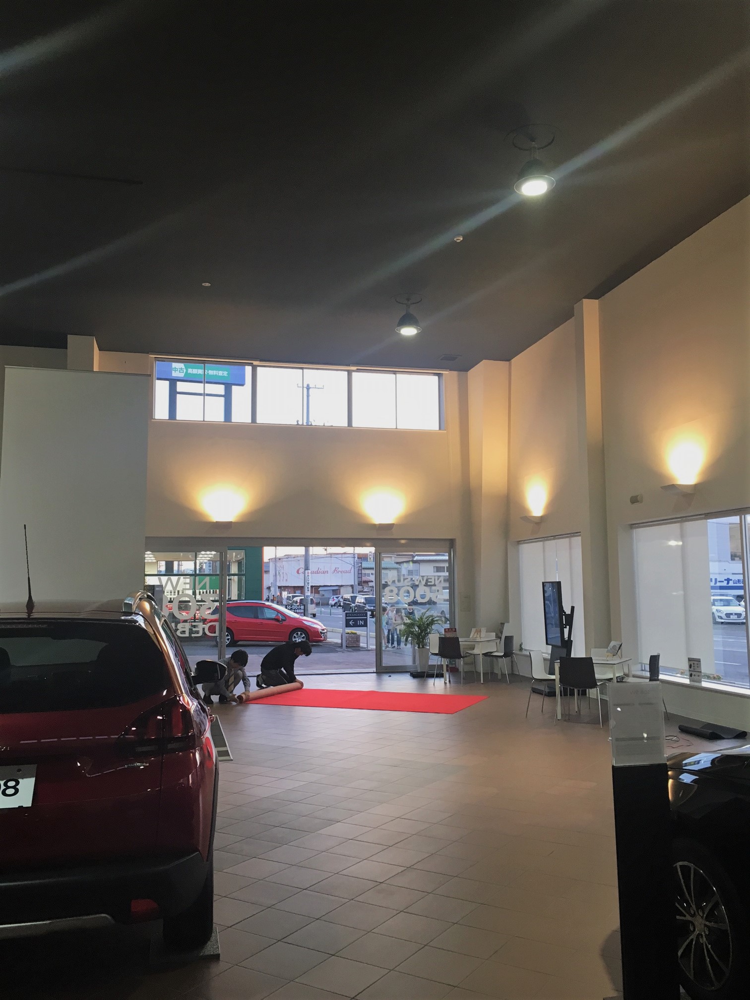 展示車が入れ替わりました