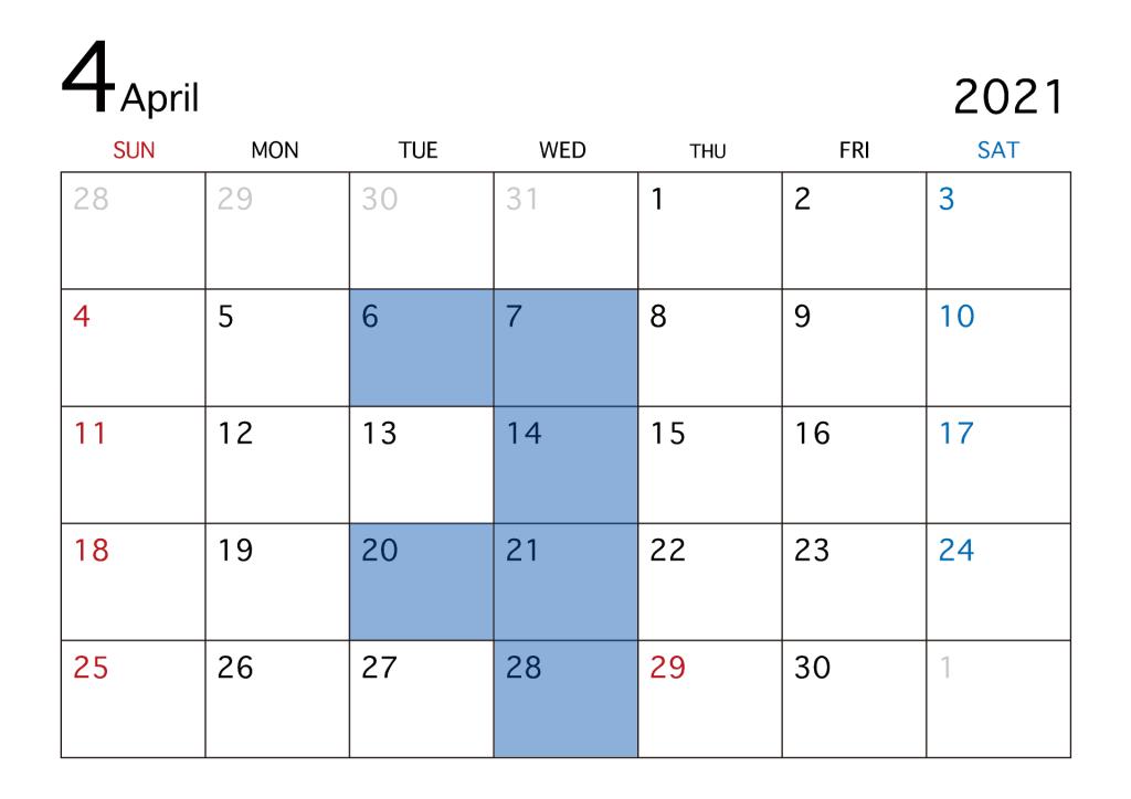 4月になりました🌸