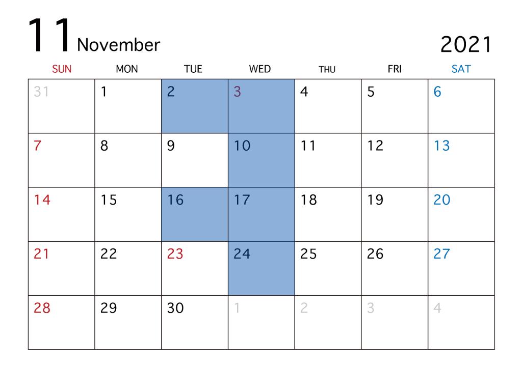 11月です⛄