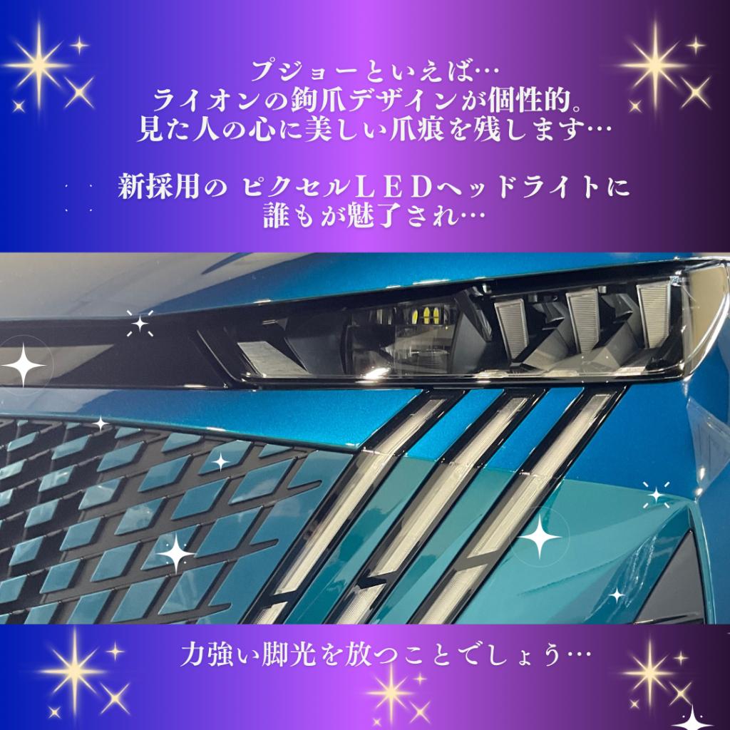 NEW！３００８ハイブリッド！ぜひご体感ください！