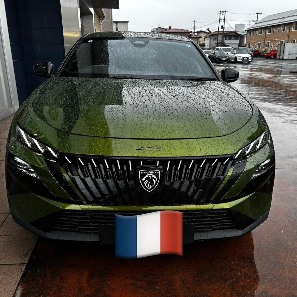 雨の日も美しく。New 408 デモカー到着のお知らせ ☔️
